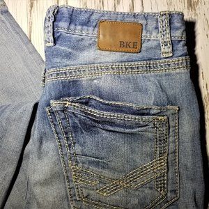 👖MEN'S BKE DENIM - JEANS - TYLER STRAIGHT - 33L